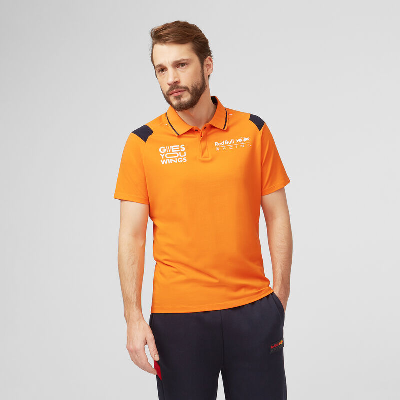 RBR FW MENS VERSTAPPEN POLO - orange